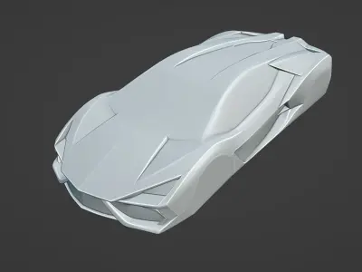 lambo revuelto Speedform 3D print model