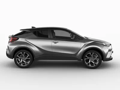 Toyota C-HR 2017 3D model