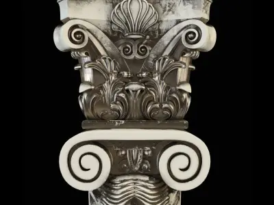 Baluster CNC 3D print model