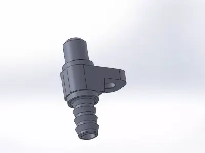 15226661 axle tube fitting astra H 3D print model