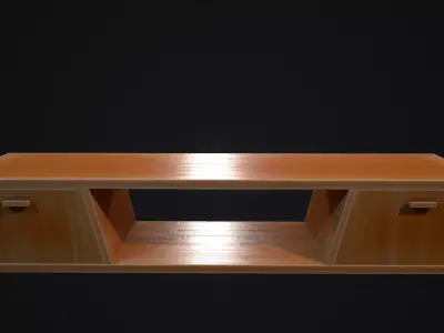 Table 2 PBR Low-poly 3D model