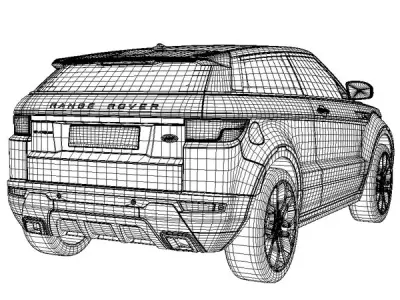 Range Rover Evoque 3D model