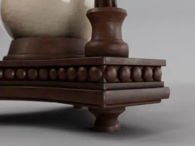 Classic Hourglass 3D model