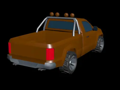 Pickup Hypercasual Low-poly 3D model