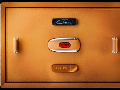 Bugatti Chiron Keys Pack Free low-poly 3D model