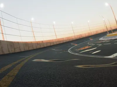Nascar Race Track  3D model