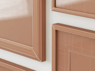 Gallery Wall 81 3D model