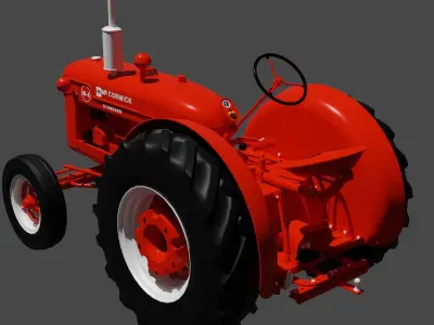 McCormick-Deering W4 And Super W4 3D model