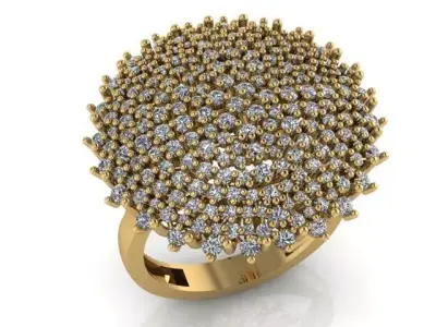 Ring design 3D print model