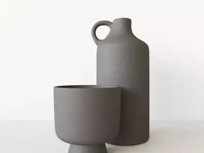 Bowl Vase 3D model