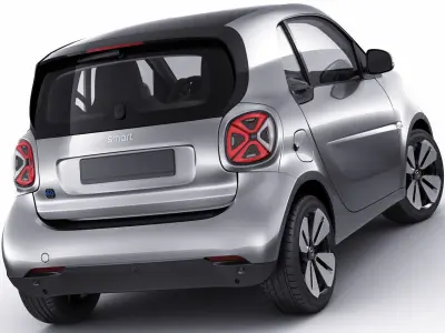 Smart EQ Fortwo 2020 Prime Coupe 3D model