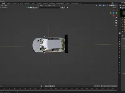 206 sport 4k Low-poly 3D model