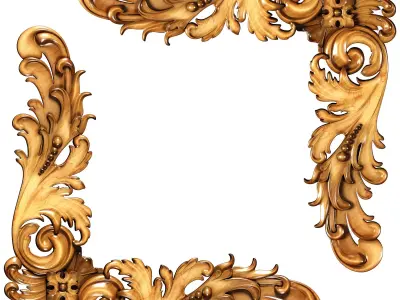 Decorative Ornamental 06 3D model