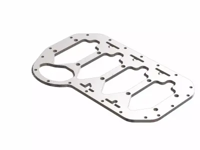 VW Volkswagen Girdle Plate 8V 16V 1500 1600 1800 G60 EA827 3D print model