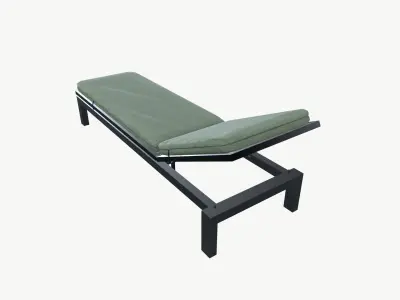 Lounge Poolside chair 3D model