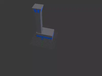 Airport Control Tower 3D model order