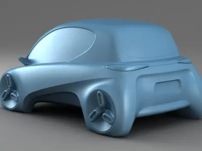 Kancil EV-6 Basic - Printable 3D print model