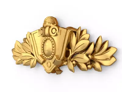 carved classic decorative ornament cnc 3d printing stl 25 3D print model