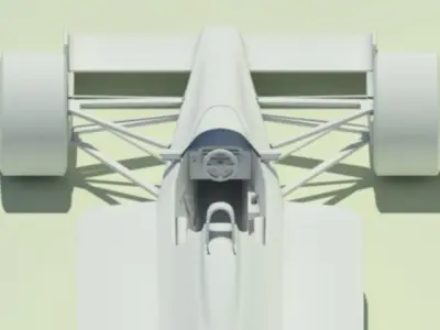 Detailed model of McLaren MP4-4 3D model