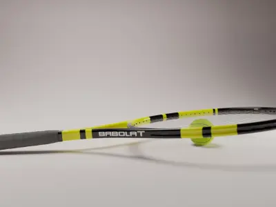 Tennis racket 3D model