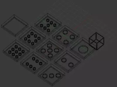 Fun blocks  Free low-poly 3D model