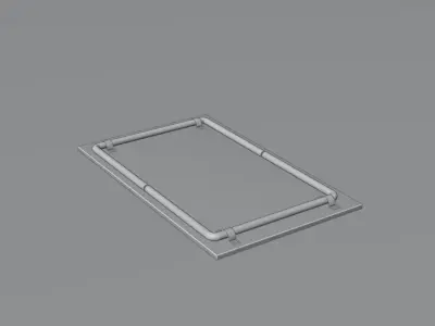 wooden table  Free 3D model