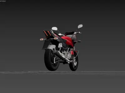 Bajaj Pulsar 150 Low-poly 3D model