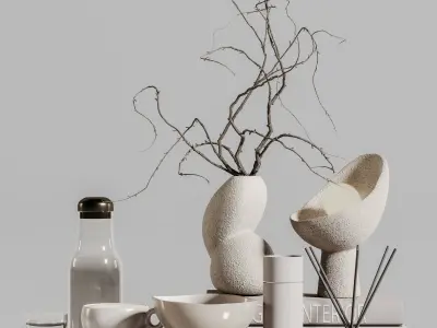 decorative set 121 3D model