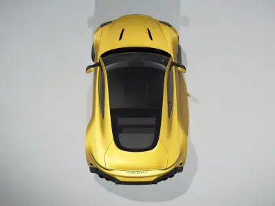 Aston Martin 2025 Vantage 3D model