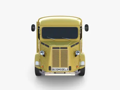 Generic 40s Van 3D model