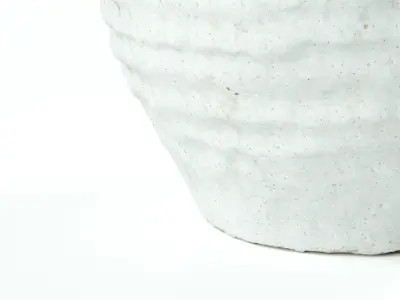 Polypasta - vase white 01 3D model