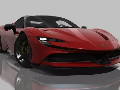 Ferrari SF90 3D model get