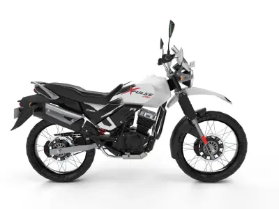 Hero Xpulse Low-poly 3D model