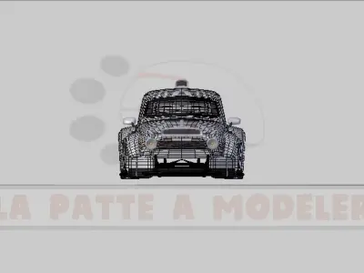 Fiat 500 HW LPAM 3D model