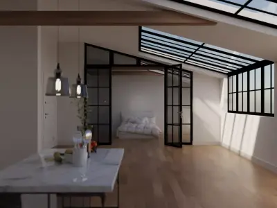 Started Home 3D model