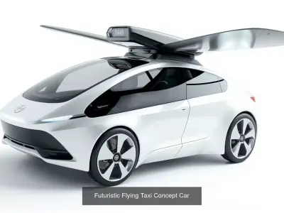 Futuristic Taxi Concepts Pack