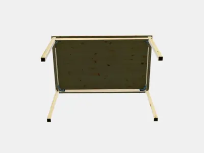 INGO Table Low-poly 3D model