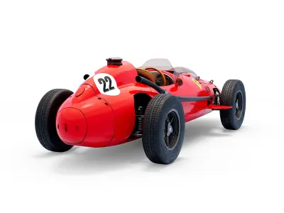 Ferrari 246 F1 1958 3D model