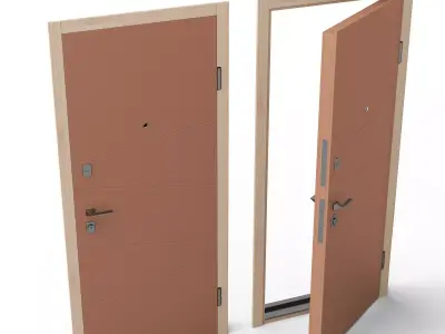 Yevol Door 3D model