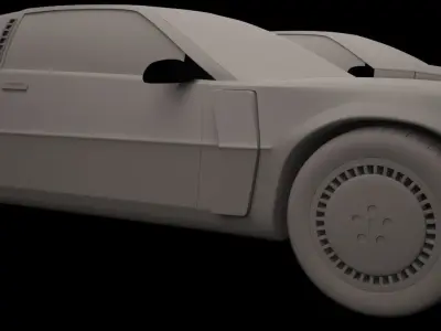 Knight Rider Car 3D model