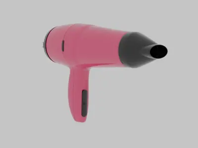 Hair Dryer 3D model