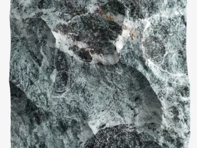501-RockPanel piece of rock 3D model