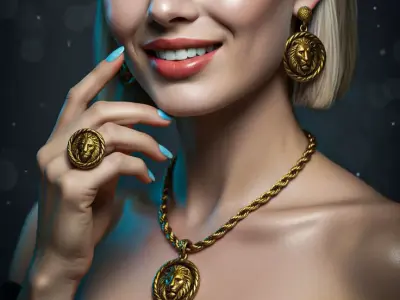 Lionheart Royal Set 3D print model