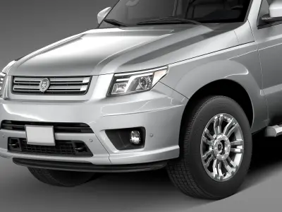 Generic Average Pickup 2015 3D model