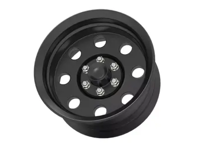 American Racing Baja Wheel  Satin Black Jeep  3D print model
