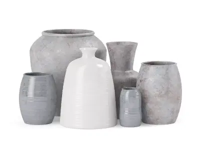 Ceramic Vases 3D model buy