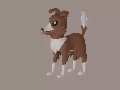Winona Dog 3D model
