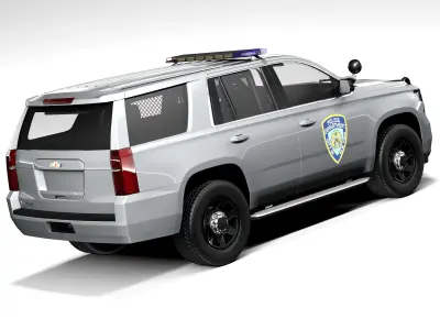 Chevrolet Tahoe PPV 2015 3D model