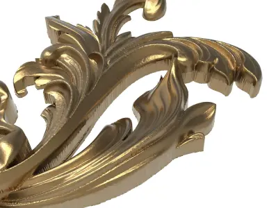  decorative pattern ready for 3D printing 3D model