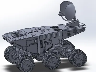 Exploration Rover 3D print model